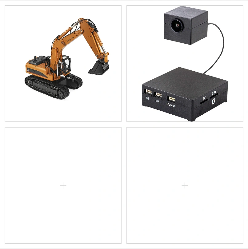 CloudRC Excavator FPV RC Truck Real-Time 4G/5G Remote Control Fun